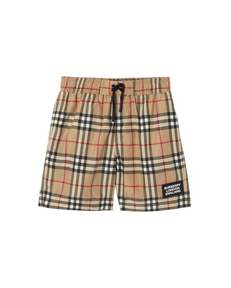 baby boy burberry bathing suit|burberry swimsuits for kids.